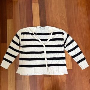 Zara Striped Cardigan